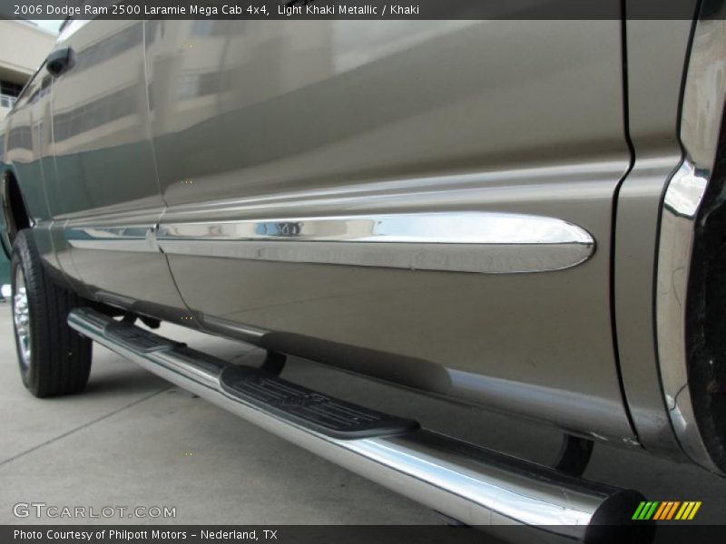 Light Khaki Metallic / Khaki 2006 Dodge Ram 2500 Laramie Mega Cab 4x4