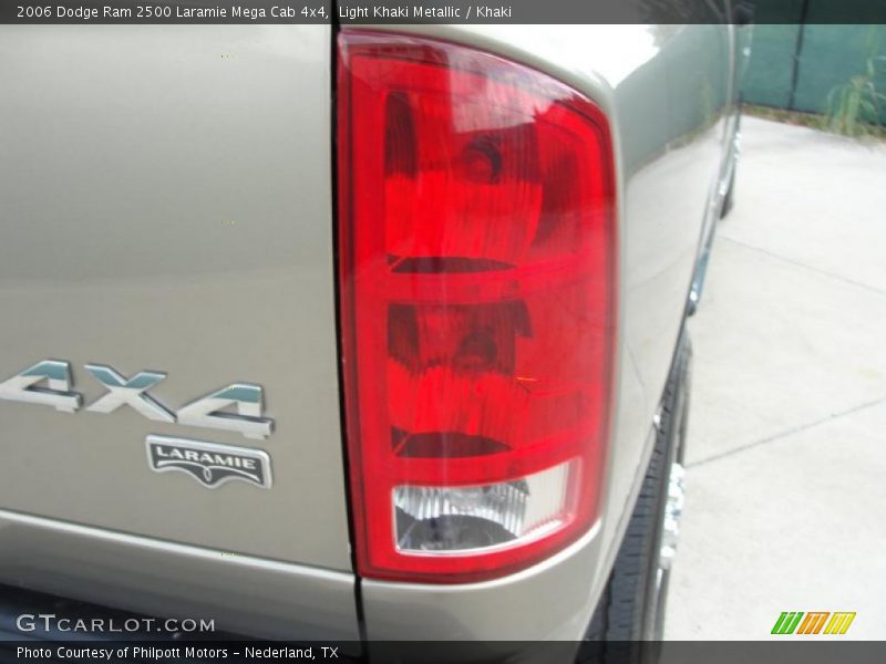 Light Khaki Metallic / Khaki 2006 Dodge Ram 2500 Laramie Mega Cab 4x4
