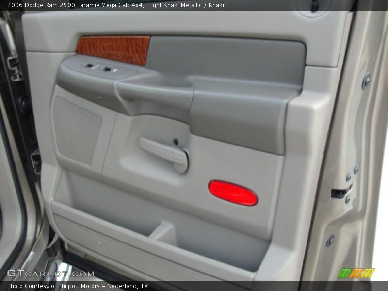 Light Khaki Metallic / Khaki 2006 Dodge Ram 2500 Laramie Mega Cab 4x4