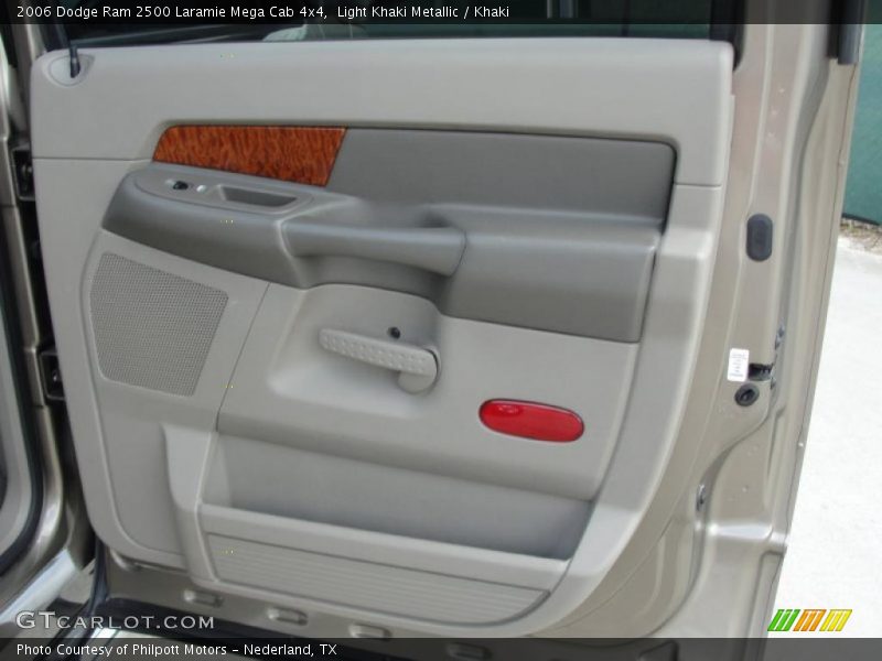 Light Khaki Metallic / Khaki 2006 Dodge Ram 2500 Laramie Mega Cab 4x4