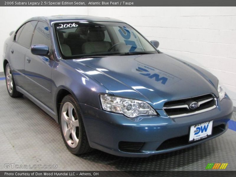 Atlantic Blue Pearl / Taupe 2006 Subaru Legacy 2.5i Special Edition Sedan
