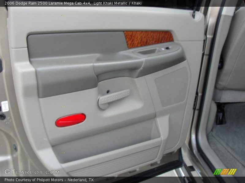 Light Khaki Metallic / Khaki 2006 Dodge Ram 2500 Laramie Mega Cab 4x4