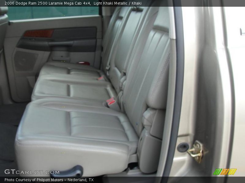 Light Khaki Metallic / Khaki 2006 Dodge Ram 2500 Laramie Mega Cab 4x4
