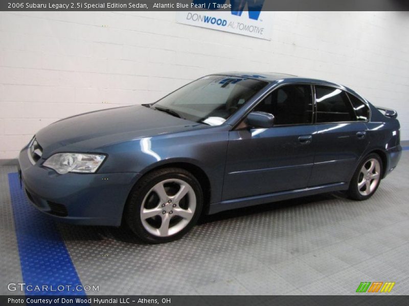 Atlantic Blue Pearl / Taupe 2006 Subaru Legacy 2.5i Special Edition Sedan