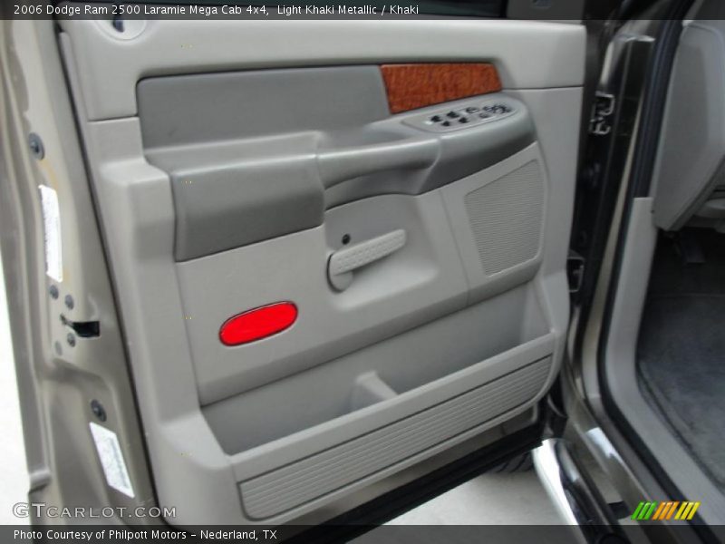 Light Khaki Metallic / Khaki 2006 Dodge Ram 2500 Laramie Mega Cab 4x4