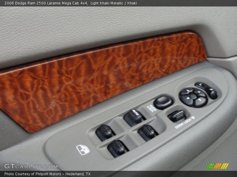 Light Khaki Metallic / Khaki 2006 Dodge Ram 2500 Laramie Mega Cab 4x4