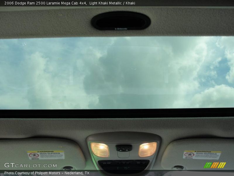 Light Khaki Metallic / Khaki 2006 Dodge Ram 2500 Laramie Mega Cab 4x4