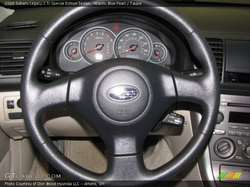 Atlantic Blue Pearl / Taupe 2006 Subaru Legacy 2.5i Special Edition Sedan