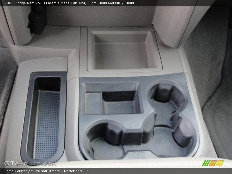 Light Khaki Metallic / Khaki 2006 Dodge Ram 2500 Laramie Mega Cab 4x4