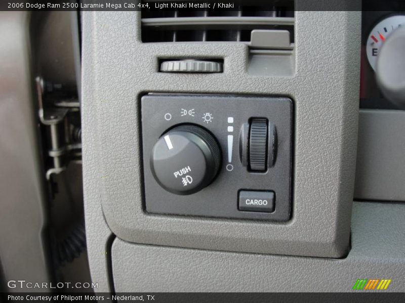 Light Khaki Metallic / Khaki 2006 Dodge Ram 2500 Laramie Mega Cab 4x4