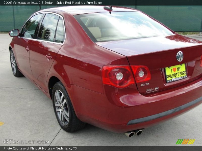 Spice Red Metallic / Pure Beige 2006 Volkswagen Jetta 2.5 Sedan