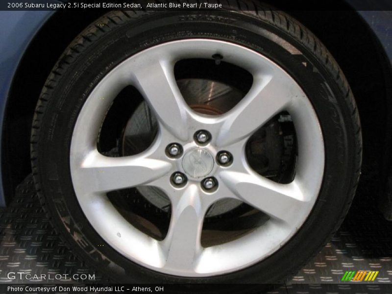 Atlantic Blue Pearl / Taupe 2006 Subaru Legacy 2.5i Special Edition Sedan