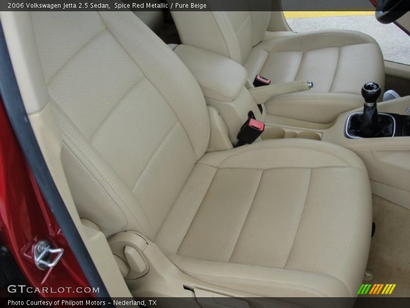 Spice Red Metallic / Pure Beige 2006 Volkswagen Jetta 2.5 Sedan