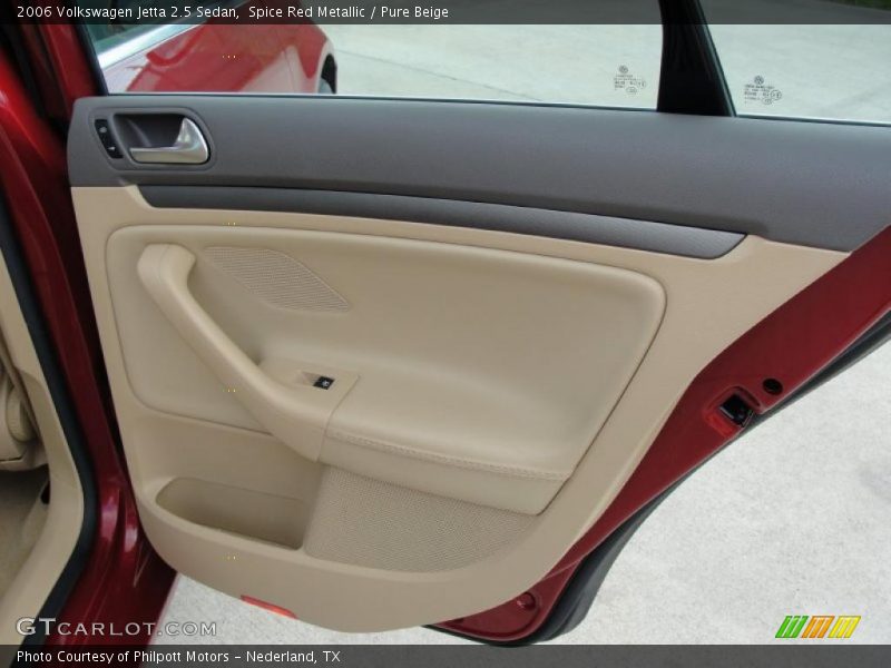 Spice Red Metallic / Pure Beige 2006 Volkswagen Jetta 2.5 Sedan