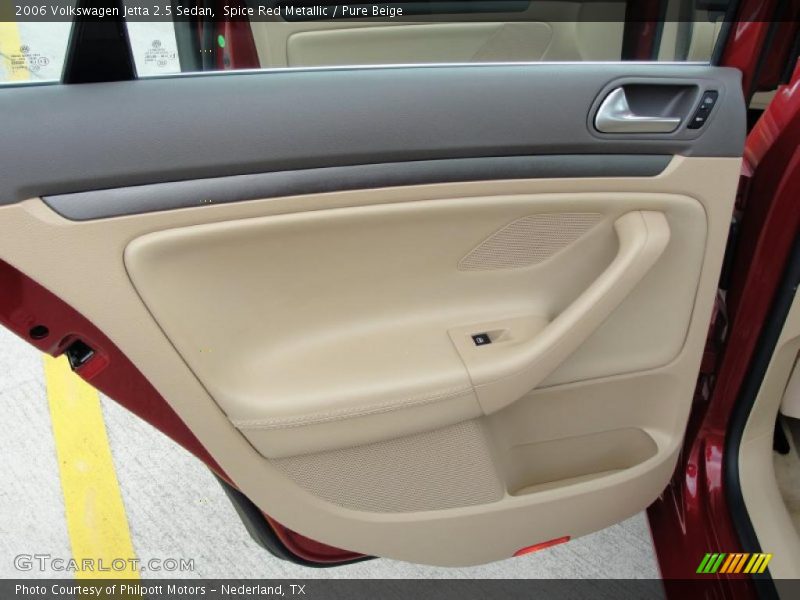 Spice Red Metallic / Pure Beige 2006 Volkswagen Jetta 2.5 Sedan