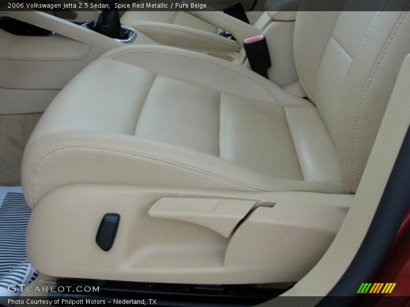 Spice Red Metallic / Pure Beige 2006 Volkswagen Jetta 2.5 Sedan