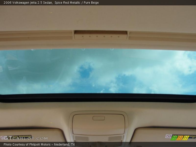 Spice Red Metallic / Pure Beige 2006 Volkswagen Jetta 2.5 Sedan