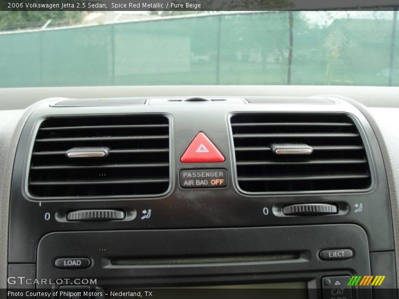Spice Red Metallic / Pure Beige 2006 Volkswagen Jetta 2.5 Sedan