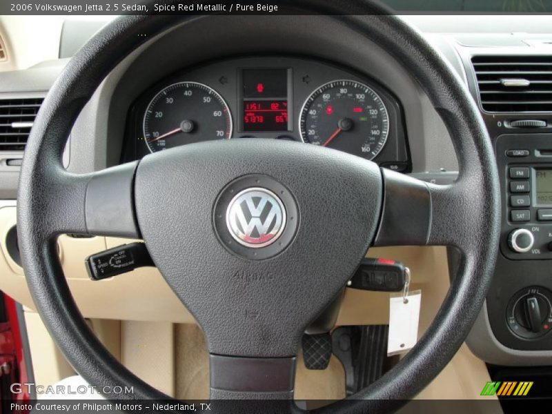  2006 Jetta 2.5 Sedan Steering Wheel