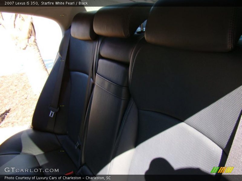 Starfire White Pearl / Black 2007 Lexus IS 350