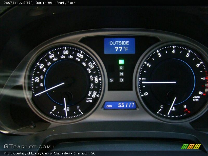  2007 IS 350 350 Gauges