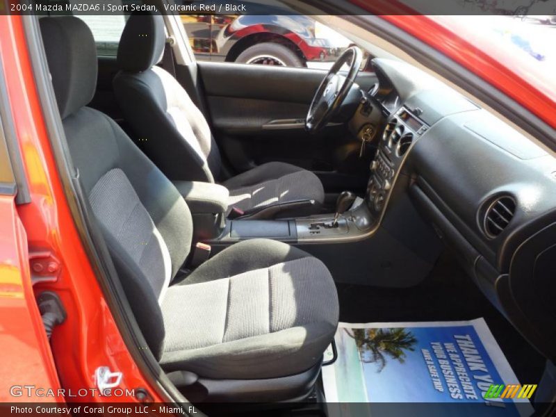  2004 MAZDA6 i Sport Sedan Black Interior