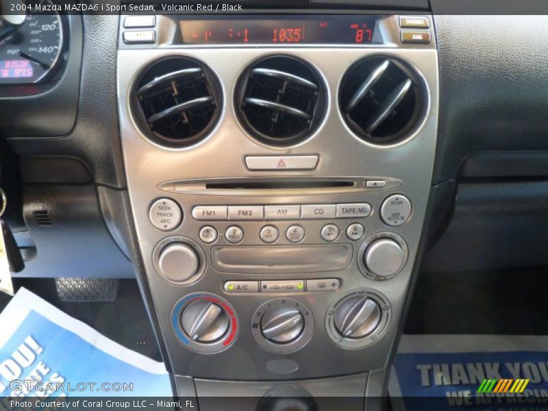 Controls of 2004 MAZDA6 i Sport Sedan