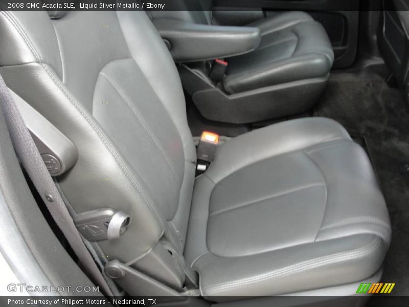 Liquid Silver Metallic / Ebony 2008 GMC Acadia SLE