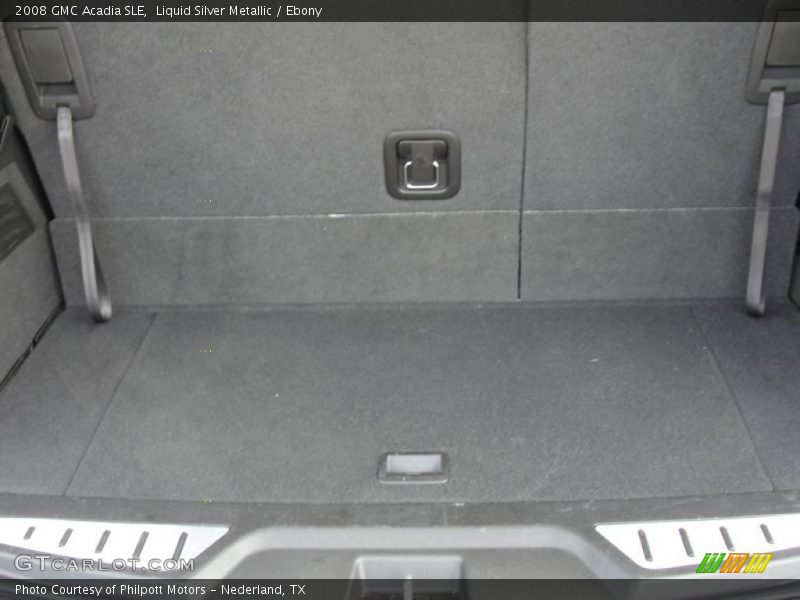 Liquid Silver Metallic / Ebony 2008 GMC Acadia SLE