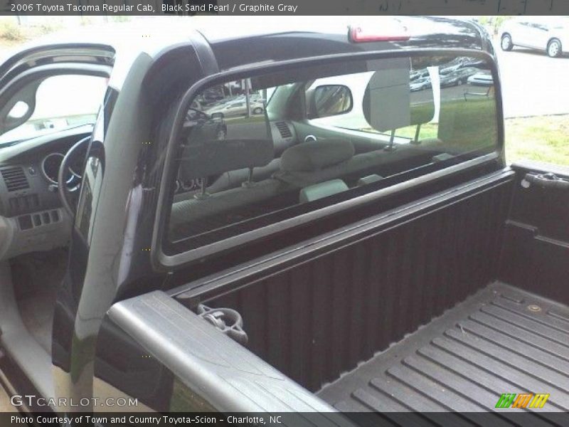 Black Sand Pearl / Graphite Gray 2006 Toyota Tacoma Regular Cab