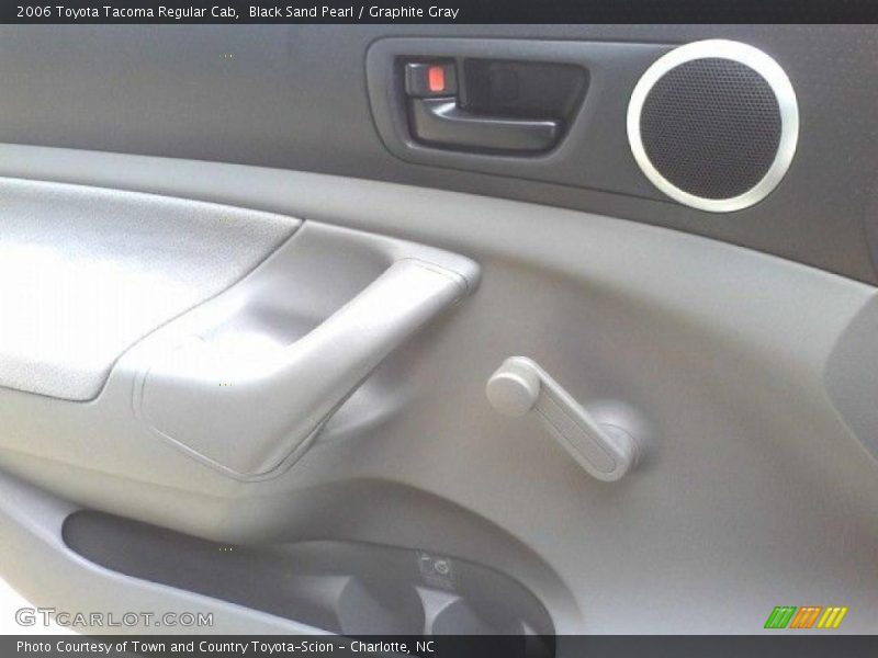 Black Sand Pearl / Graphite Gray 2006 Toyota Tacoma Regular Cab