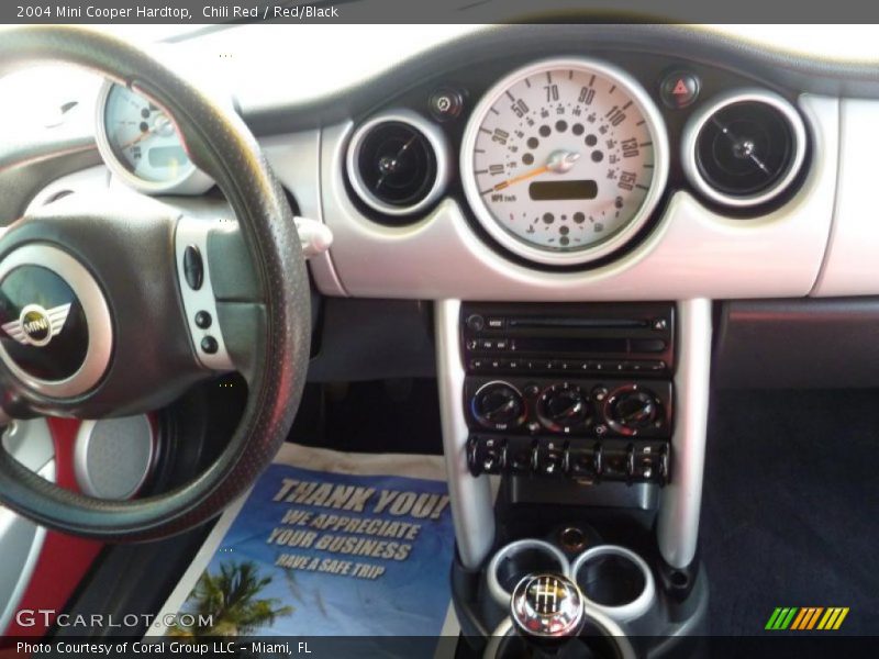 Controls of 2004 Cooper Hardtop