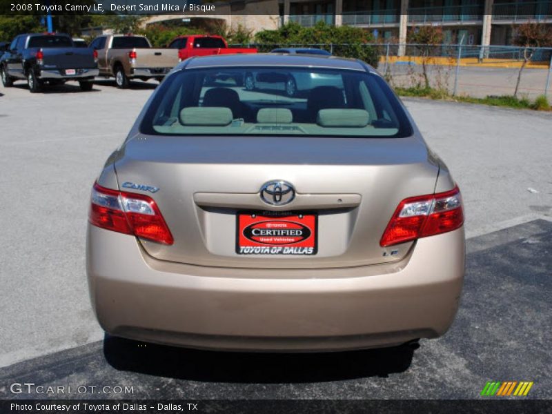 Desert Sand Mica / Bisque 2008 Toyota Camry LE