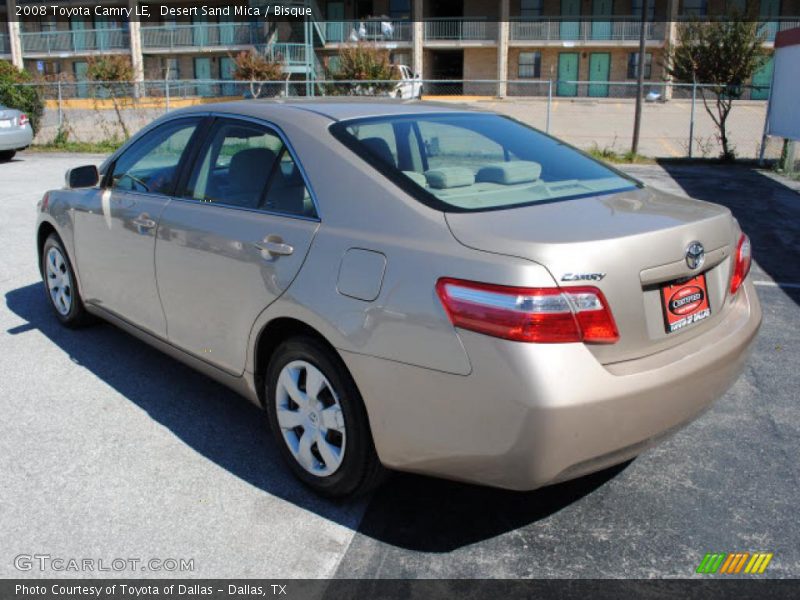 Desert Sand Mica / Bisque 2008 Toyota Camry LE