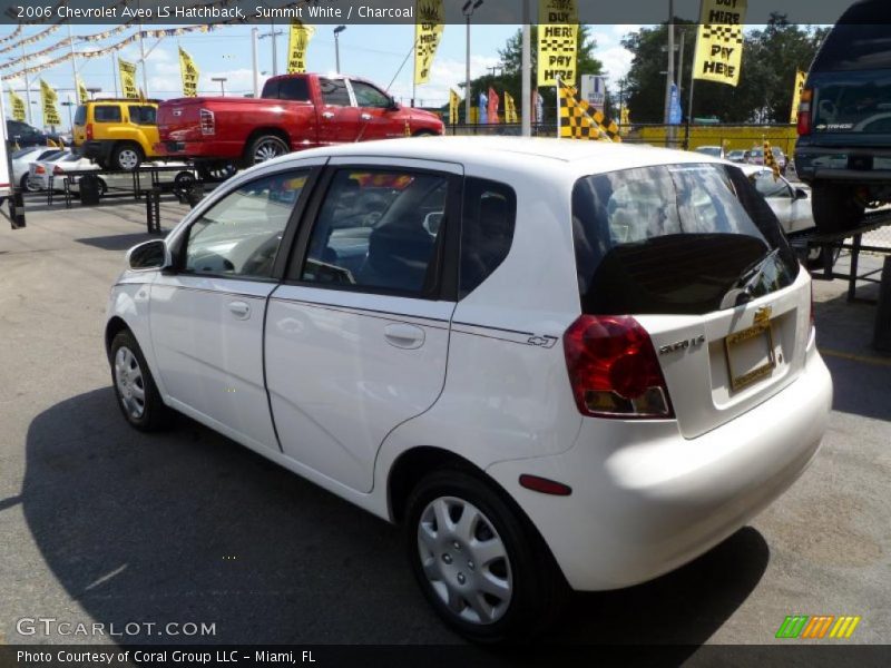 Summit White / Charcoal 2006 Chevrolet Aveo LS Hatchback
