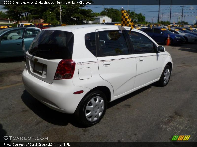 Summit White / Charcoal 2006 Chevrolet Aveo LS Hatchback