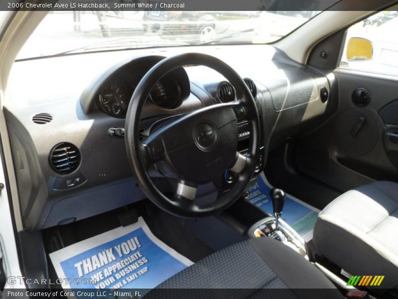 Summit White / Charcoal 2006 Chevrolet Aveo LS Hatchback