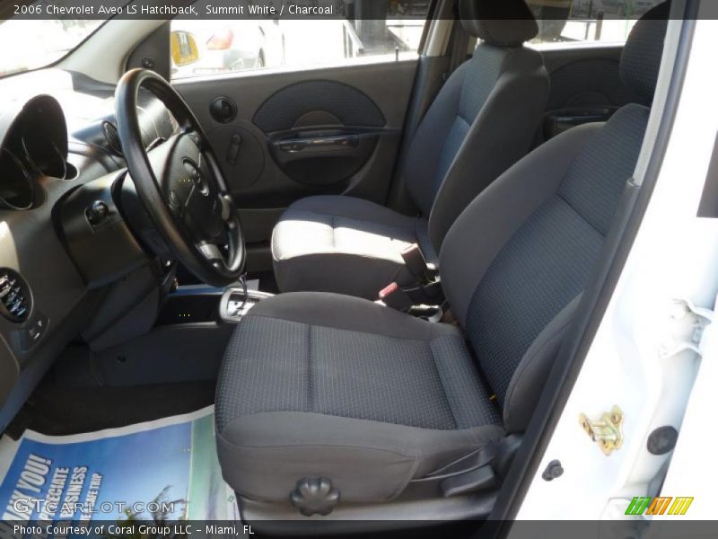 Summit White / Charcoal 2006 Chevrolet Aveo LS Hatchback