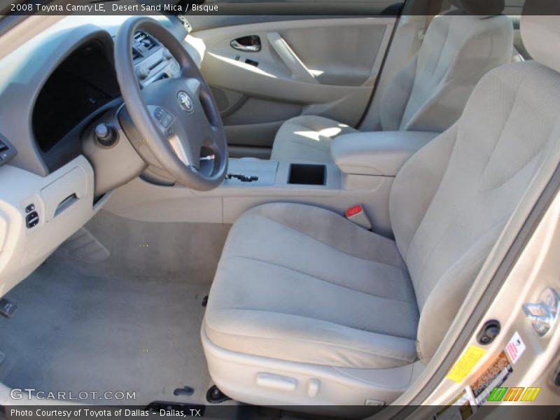 Desert Sand Mica / Bisque 2008 Toyota Camry LE