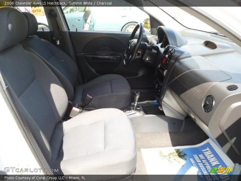 Summit White / Charcoal 2006 Chevrolet Aveo LS Hatchback