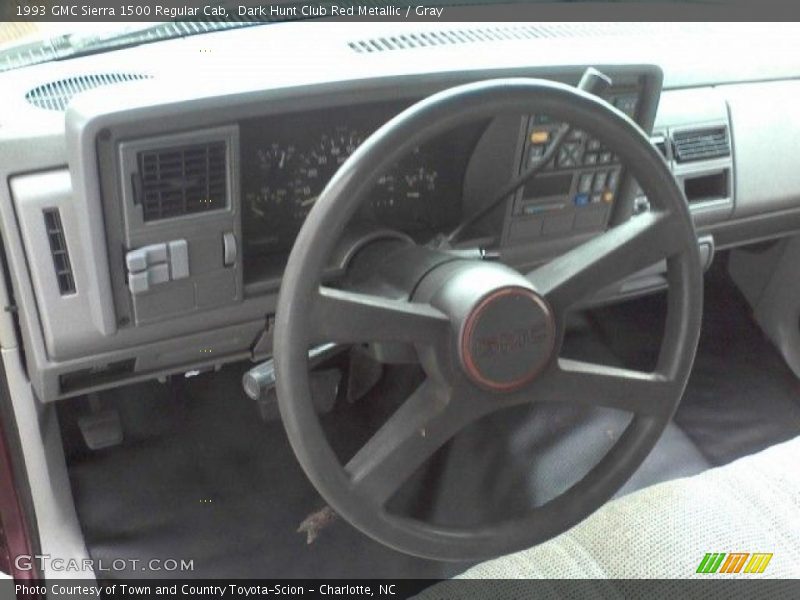  1993 Sierra 1500 Regular Cab Steering Wheel