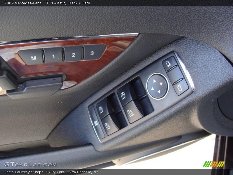 Black / Black 2009 Mercedes-Benz C 300 4Matic