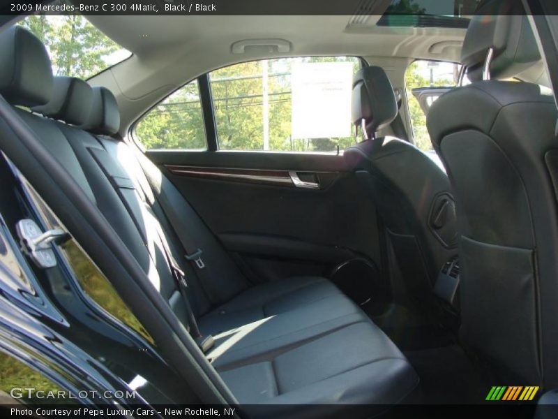 Black / Black 2009 Mercedes-Benz C 300 4Matic