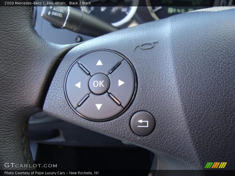 Black / Black 2009 Mercedes-Benz C 300 4Matic