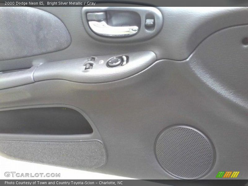 Bright Silver Metallic / Gray 2000 Dodge Neon ES