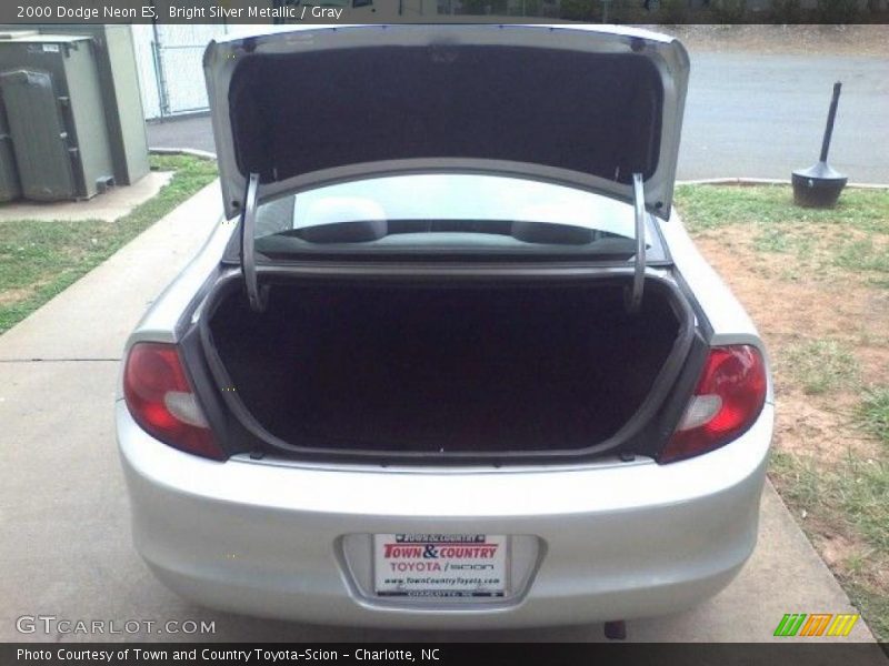 Bright Silver Metallic / Gray 2000 Dodge Neon ES