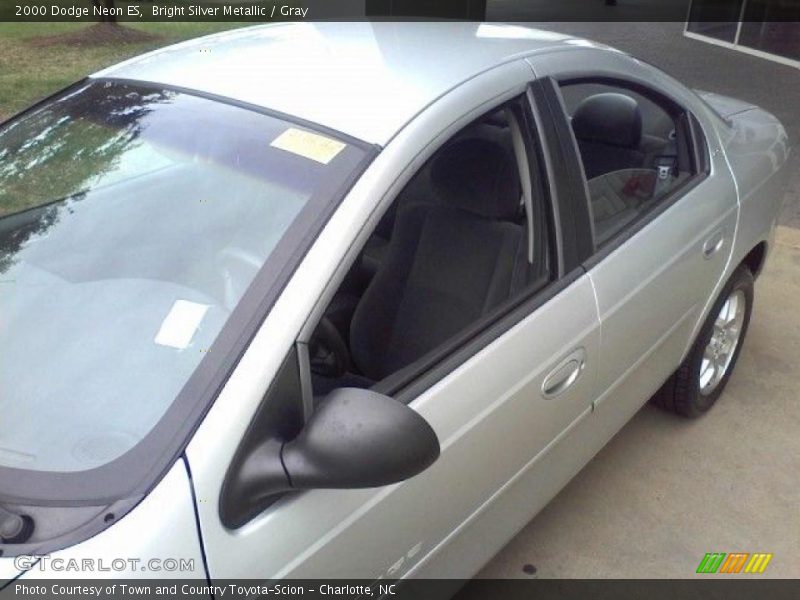 Bright Silver Metallic / Gray 2000 Dodge Neon ES