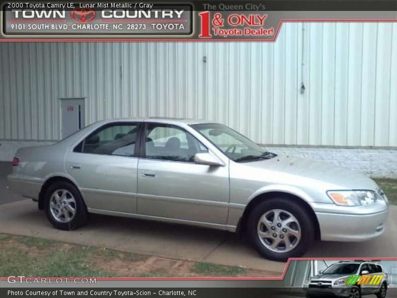 Lunar Mist Metallic / Gray 2000 Toyota Camry LE