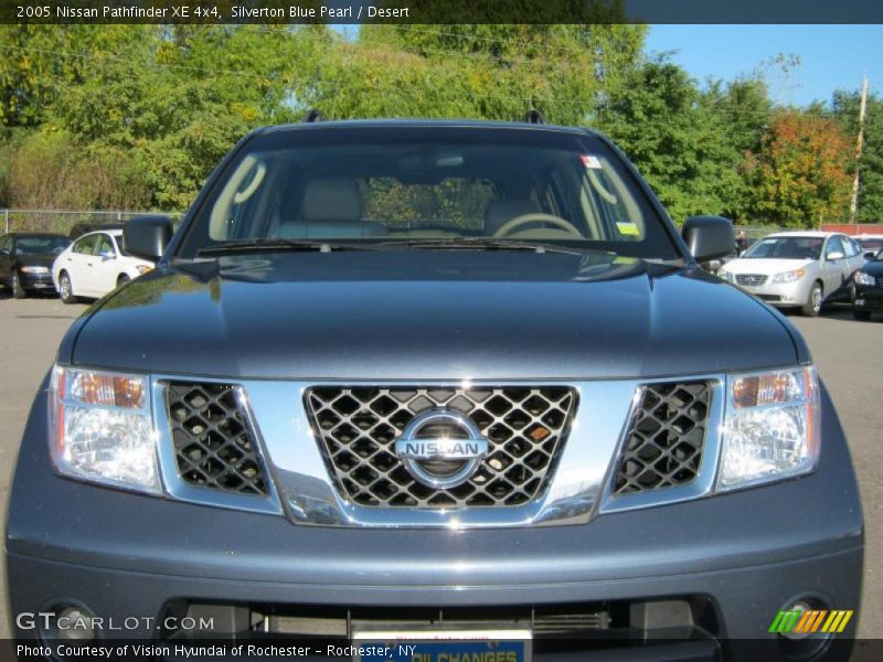Silverton Blue Pearl / Desert 2005 Nissan Pathfinder XE 4x4