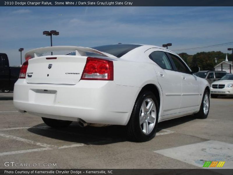 Stone White / Dark Slate Gray/Light Slate Gray 2010 Dodge Charger Rallye